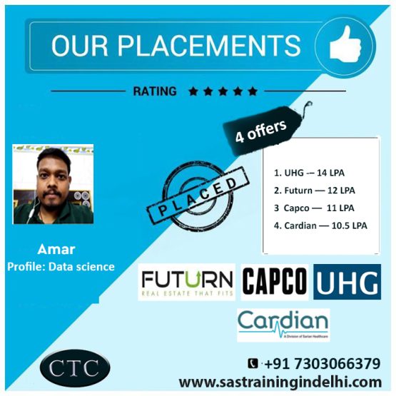 Online SAS and Data Science Training Institute In Gurgaon and Delhi NCR